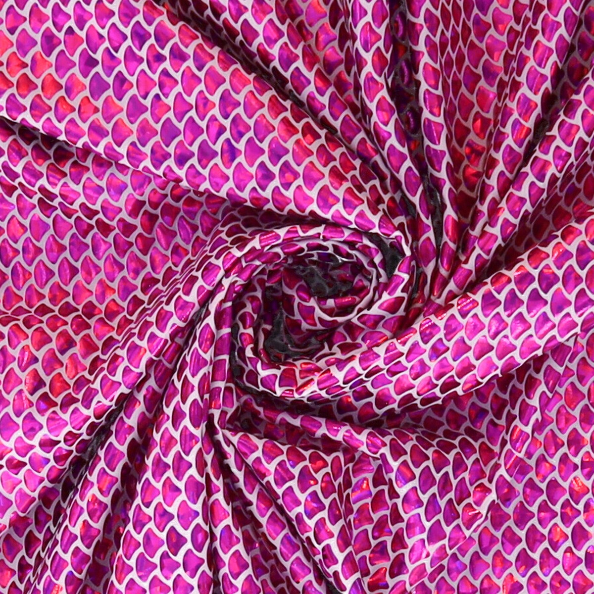 Lycra Fantasia Squamata Piccola Fucsia