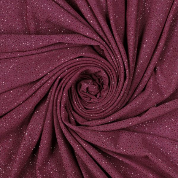 Lycra Fantasia Polvere di Stelle - al Metro - Fucsia Glitter Fucsia