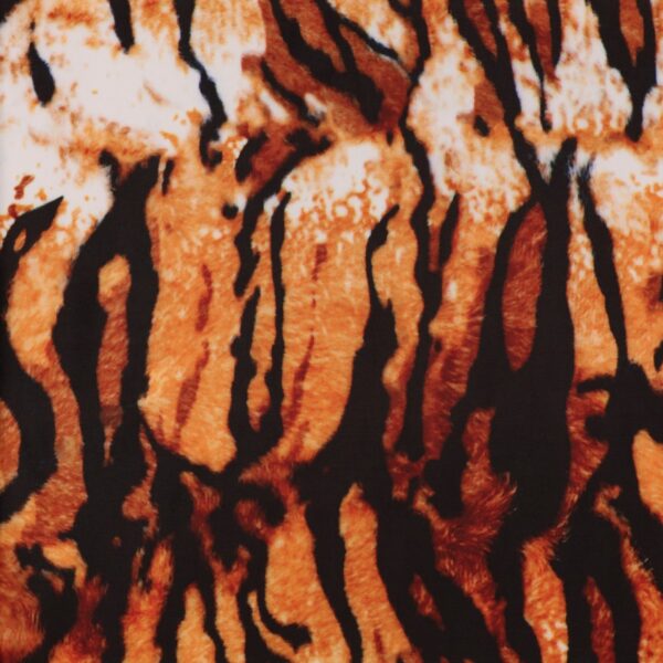 Lycra Fantasia Animalier SGV Tigre - al Metro - Disegno F