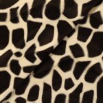 Tessuto Cavallino Stampato Animalier - al Metro - Giraffa Media