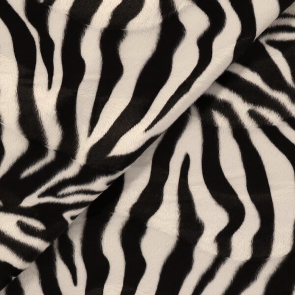 Tessuto Cavallino Stampato Animalier - al Metro - Zebra