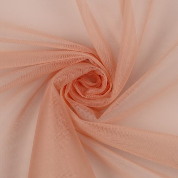 Tulle Sposa Mano Seta - Albicocca