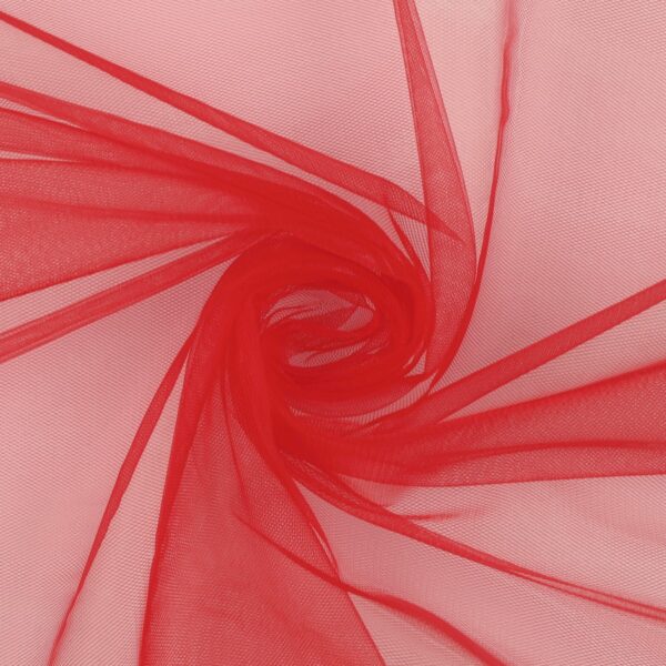 Tulle Sposa Mano Seta - Rosso