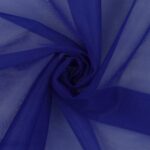 Tulle Sposa Mano Seta - Blu Royal