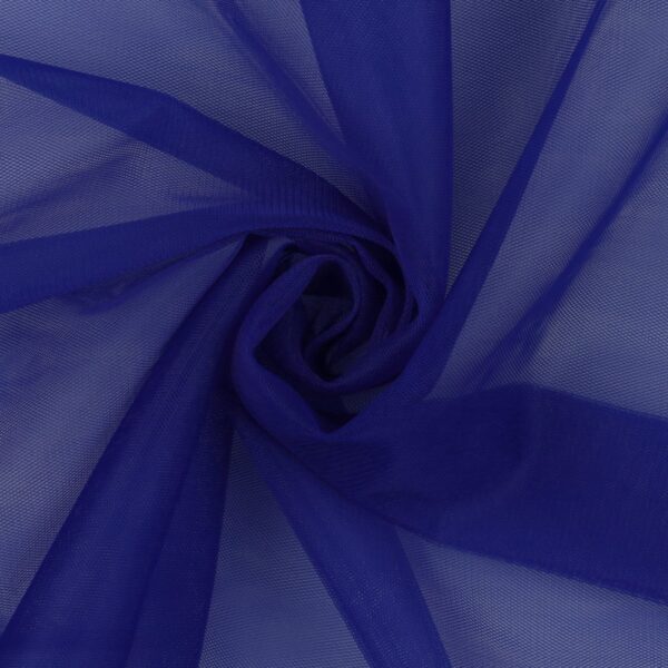 Tulle Sposa Mano Seta - Blu Royal