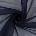 Tulle Sposa Mano Seta - Blu Navy