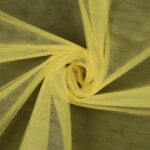 Tulle Sposa Mano Seta - Giallo Limone