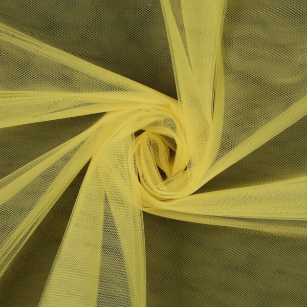 Tulle Sposa Mano Seta - Giallo Limone
