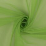 Tulle Sposa Mano Seta - Verde Muschio