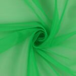 Tulle Sposa Mano Seta - Verde Prato