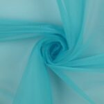 Tulle Sposa Mano Seta - Turchese