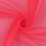 Tulle Sposa Mano Seta - Fucsia Fluo