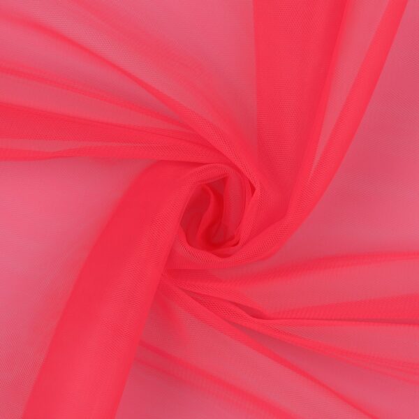 Tulle Sposa Mano Seta - Fucsia Fluo