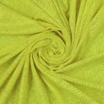Lycra Fantasia Glitter Eurovision - al Metro - Giallo Fluo Glitter Oro