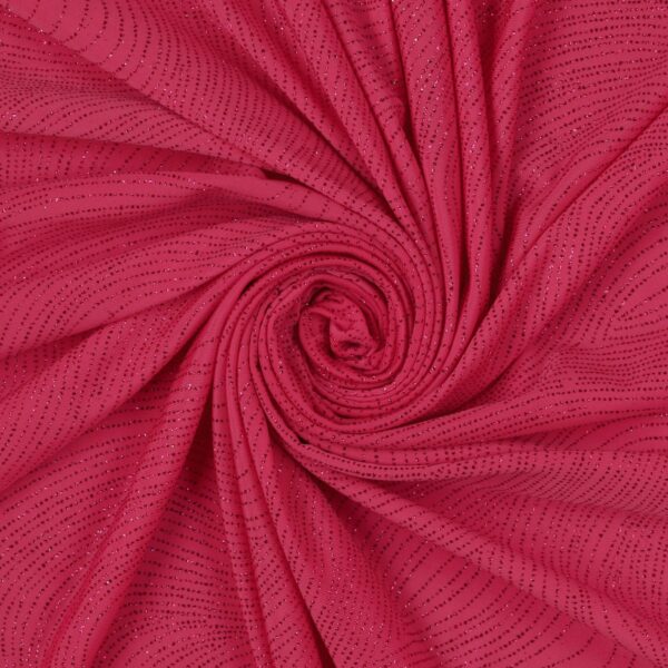 Lycra Fantasia Glitter Eurovision - al Metro - Fucsia Fluo Glitter Fucsia