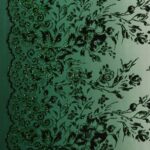 Lycra Fantasia Sfumata Glitter Dis. 2 - al Metro - Verde Glitter Verde