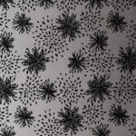 Lycra Fantasia Sfumata Glitter Dis. 3 - al Metro - Nero Glitter Nero
