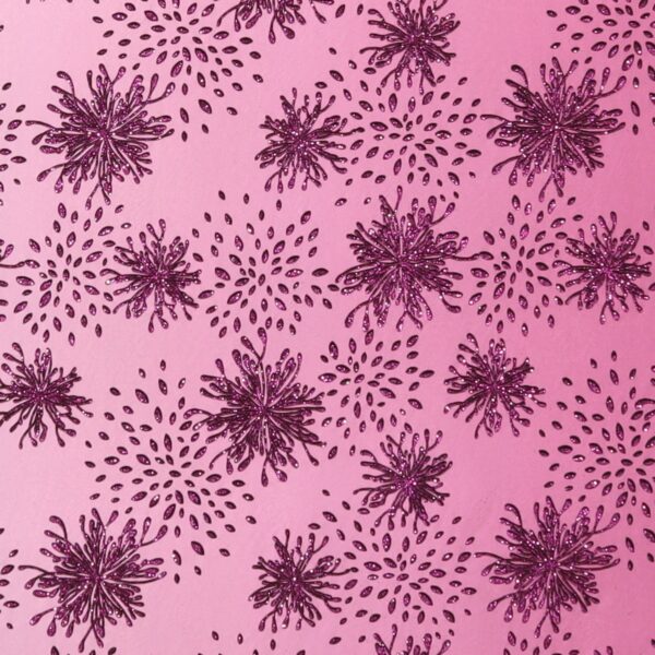 Lycra Fantasia Sfumata Glitter Dis. 3 - al Metro - Fucsia Glitter Fucsia