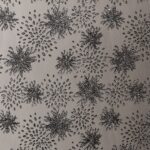 Lycra Fantasia Sfumata Glitter Dis. 3 - al Metro - Nero Glitter Argento