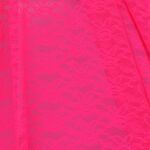Tessuto Pizzo (Merletto) Floreale - 4332 - al Metro - Fucsia Fluo