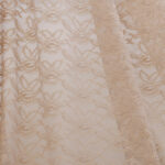 Tessuto Pizzo (Merletto) Floreale - 4332 - al Metro - Ice Cream