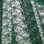 Tessuto Pizzo (Merletto) Floreale - 4332 - al Metro - Lago