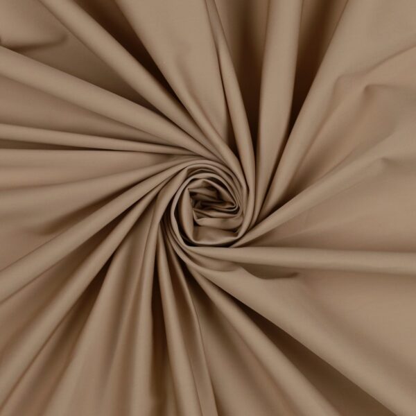 Raso di Cotone Rasatello - al Metro - Colore Beige