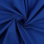 Raso di Cotone Rasatello - al Metro - Colore Blu Cina