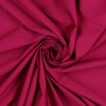 Raso di Cotone Rasatello - al Metro - Colore Fucsia