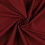 Raso di Cotone Rasatello - al Metro - Colore Rosso India