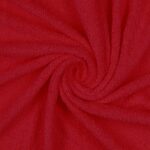 Tessuto Spugna Tessile al Metro - Rosso