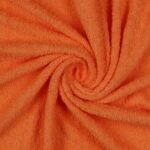 Tessuto Spugna Tessile al Metro - Arancio