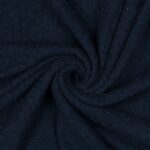 Tessuto Spugna Tessile al Metro - Blu Navy