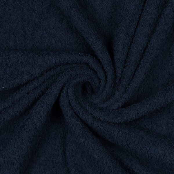 Tessuto Spugna Tessile al Metro - Blu Navy