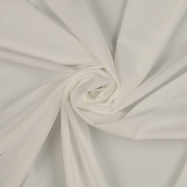 Tessuto termoadesivo maglina elastica Bianco