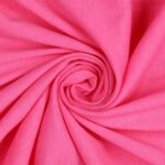 Tessuto Maglina Bielastica di Cotone - al Metro - Rosa Big Bubble