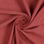 Tessuto Maglina Bielastica di Cotone - al Metro - Rosa Cameo