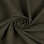 Tessuto Maglina Bielastica di Cotone - al Metro - Verde Militare