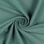 Tessuto Maglina Bielastica di Cotone Garzata - al Metro - Verde Niagara