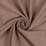 Tessuto Maglina Bielastica di Cotone Garzata - al Metro - Beige