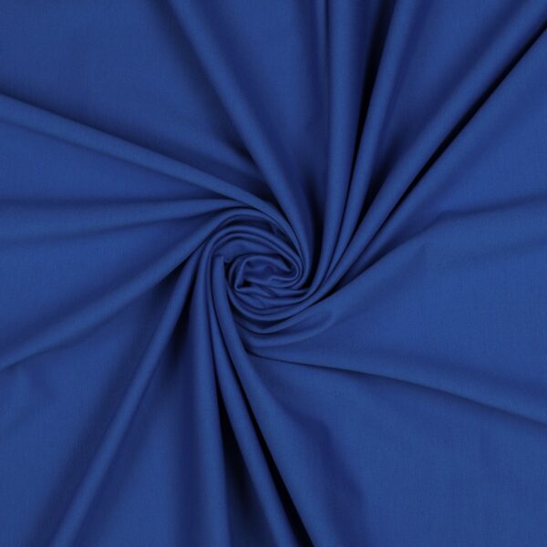 Tessuto Jersey Punto Roma Barbara - Blu Cina - Mezzo Metro