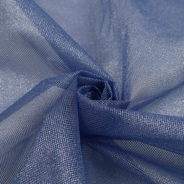 Tulle Lamé Laminato - Royal