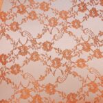 Tessuto Pizzo (Merletto) Comfort p.300 - al Metro - Arancio