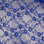 Tessuto Pizzo (Merletto) Comfort p.300 - al Metro - Blu Cina