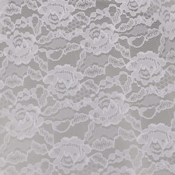 Tessuto Pizzo (Merletto) Comfort p.343 - al Metro - Bianco