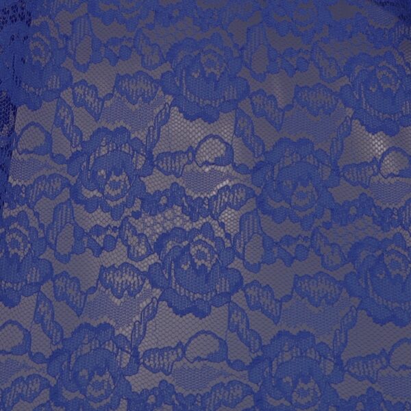 Tessuto Pizzo (Merletto) Comfort p.343 - al Metro - Blu Cina