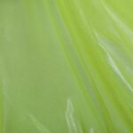 Tessuto Mesh (Tulle) Monoelastico Effetto Acqua - al Metro - Giallo Fluo