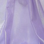 Tessuto Mesh (Tulle) Monoelastico Effetto Acqua - al Metro - Lilla