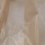 Tessuto Mesh (Tulle) Monoelastico Effetto Acqua - al Metro - Carne