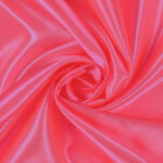 Tessuto Raso Al Metro - Colore Rosa Fluo